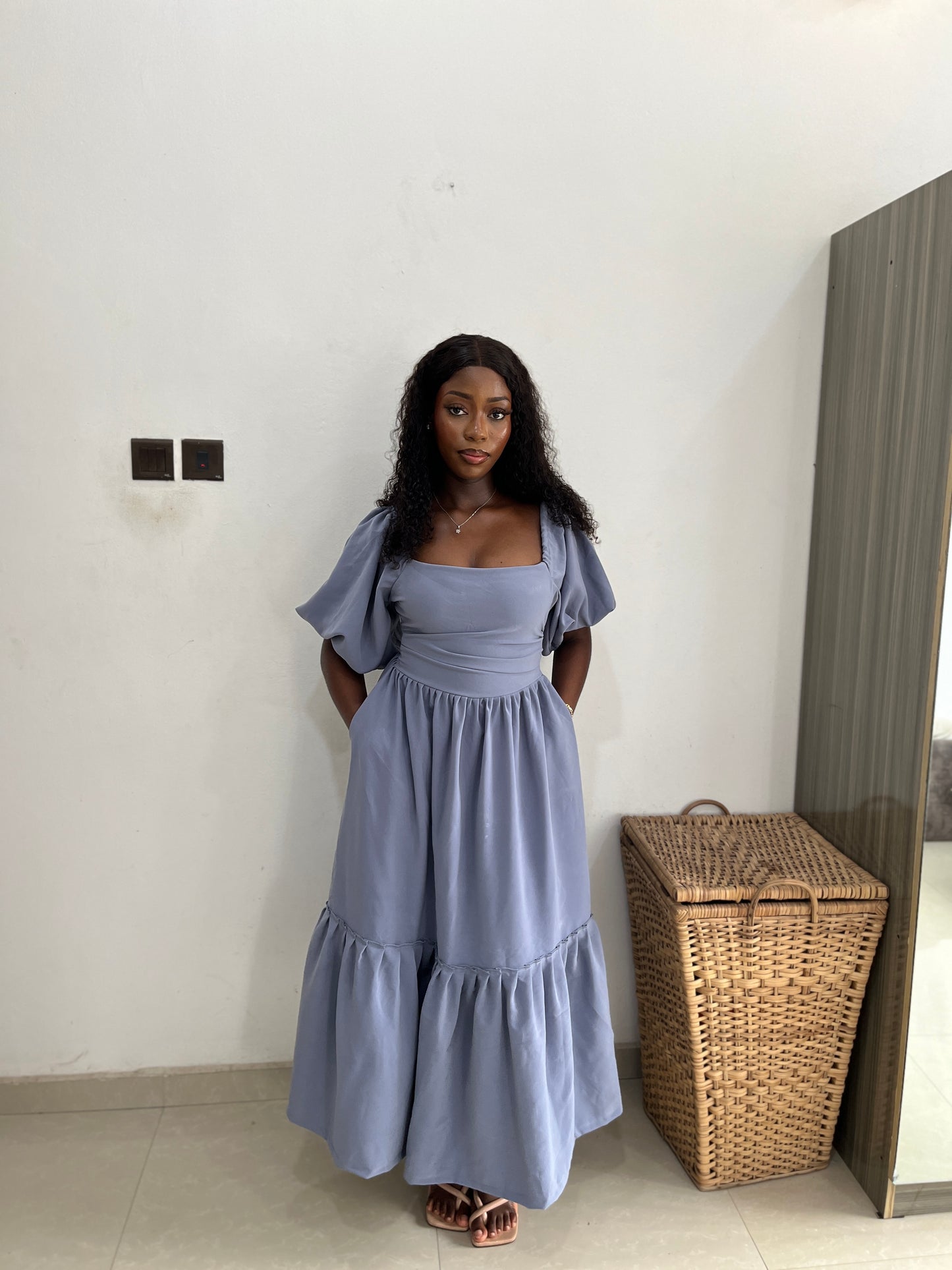 Grey June Dress