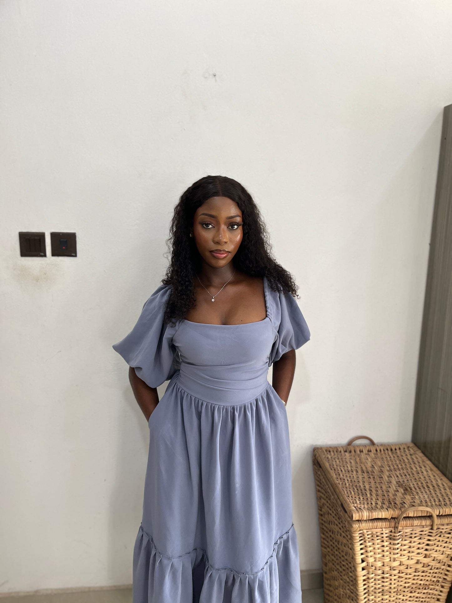 Grey June Dress