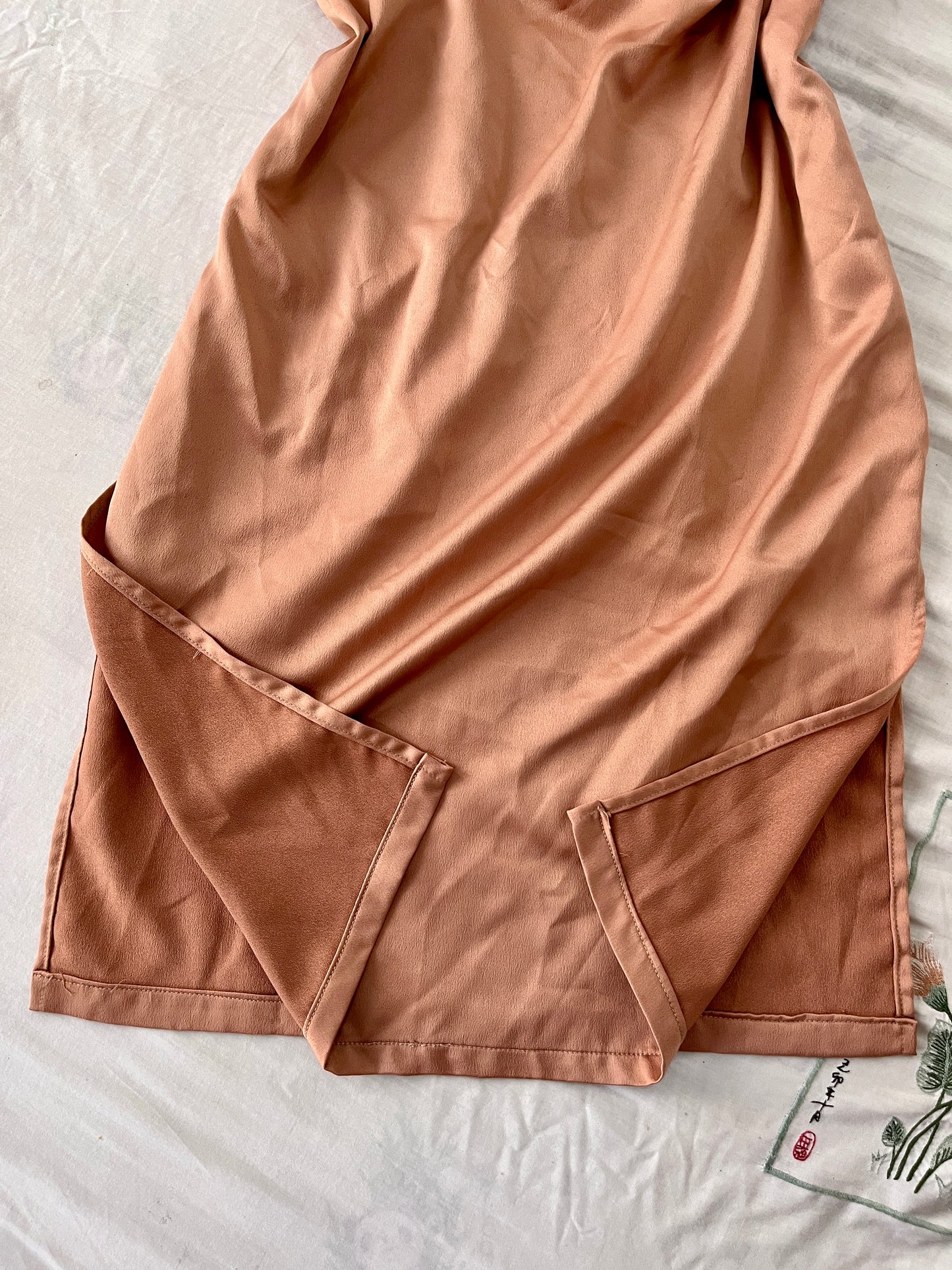 Misguided mini silk dress
