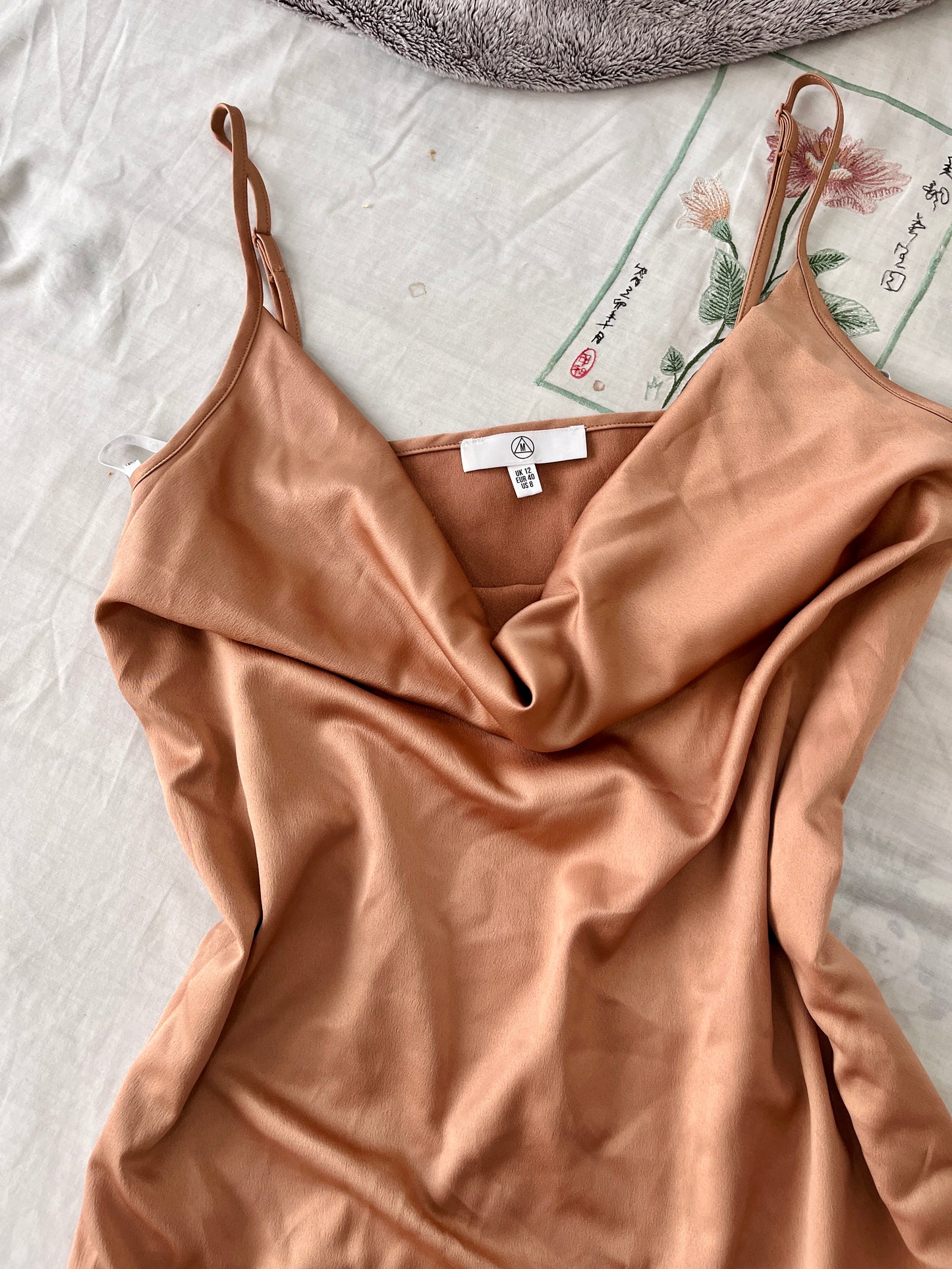 Misguided mini silk dress