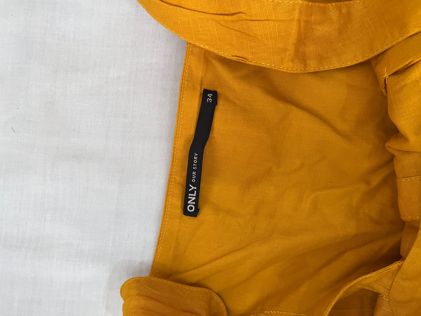 Midi mustard yellow dress