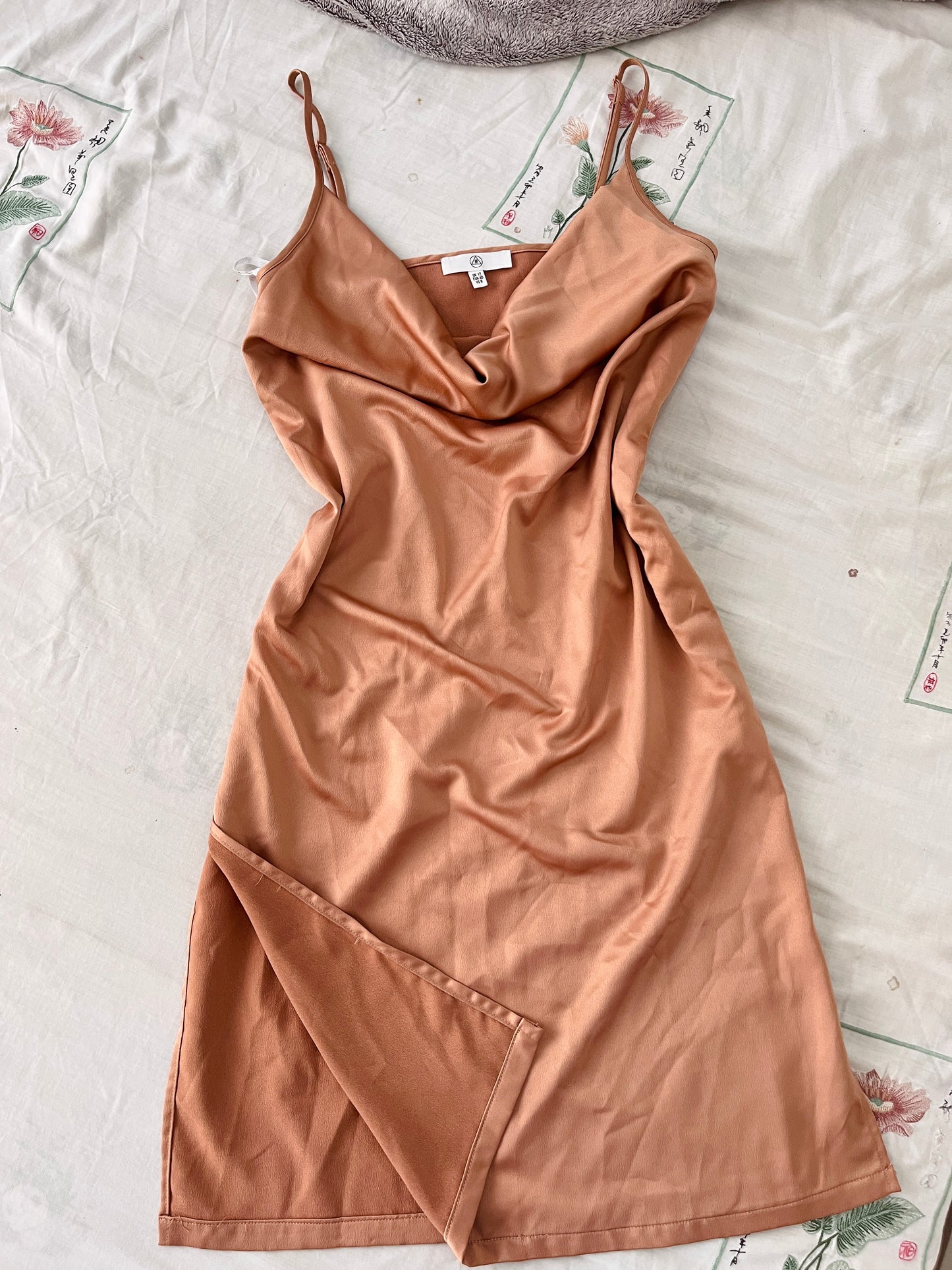 Misguided mini silk dress