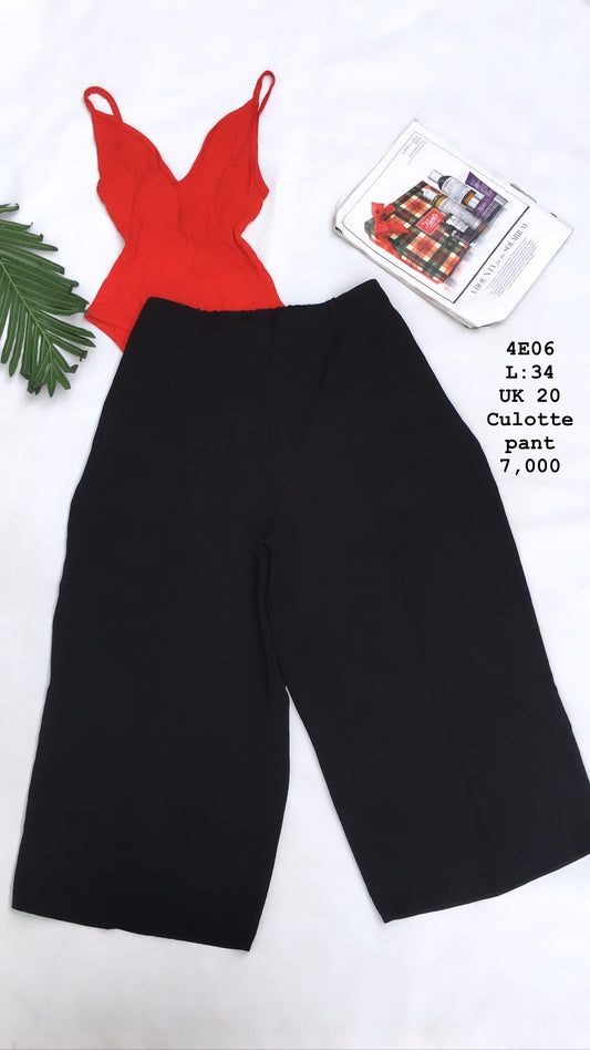 Cullotte Pant