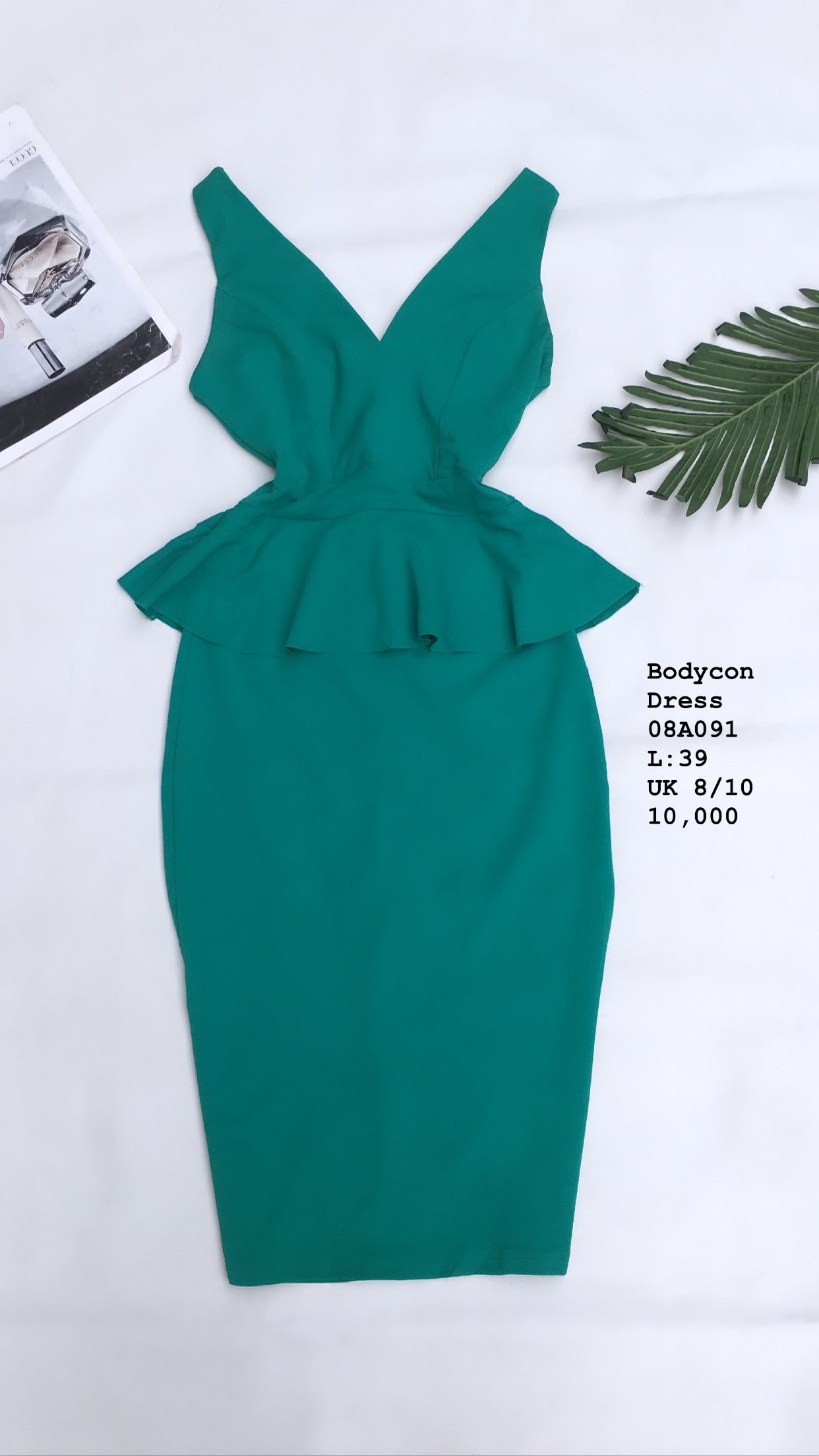 Teal green Bodycon Dress