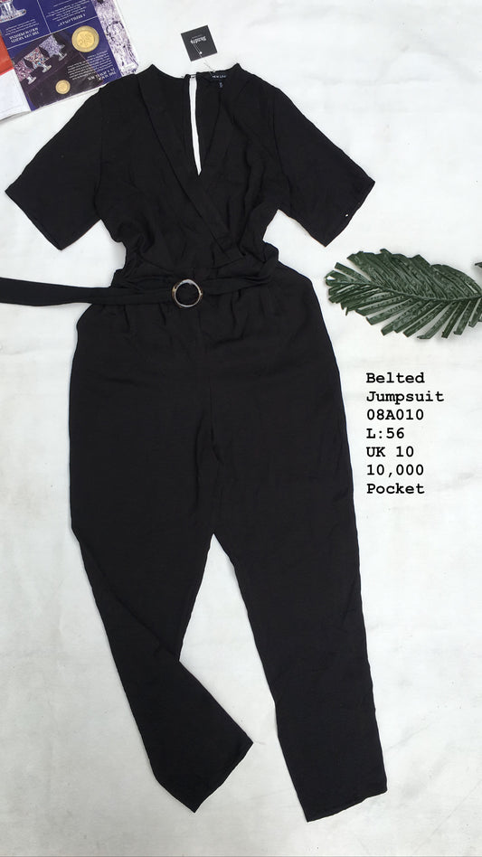 Belted Jumpsuit