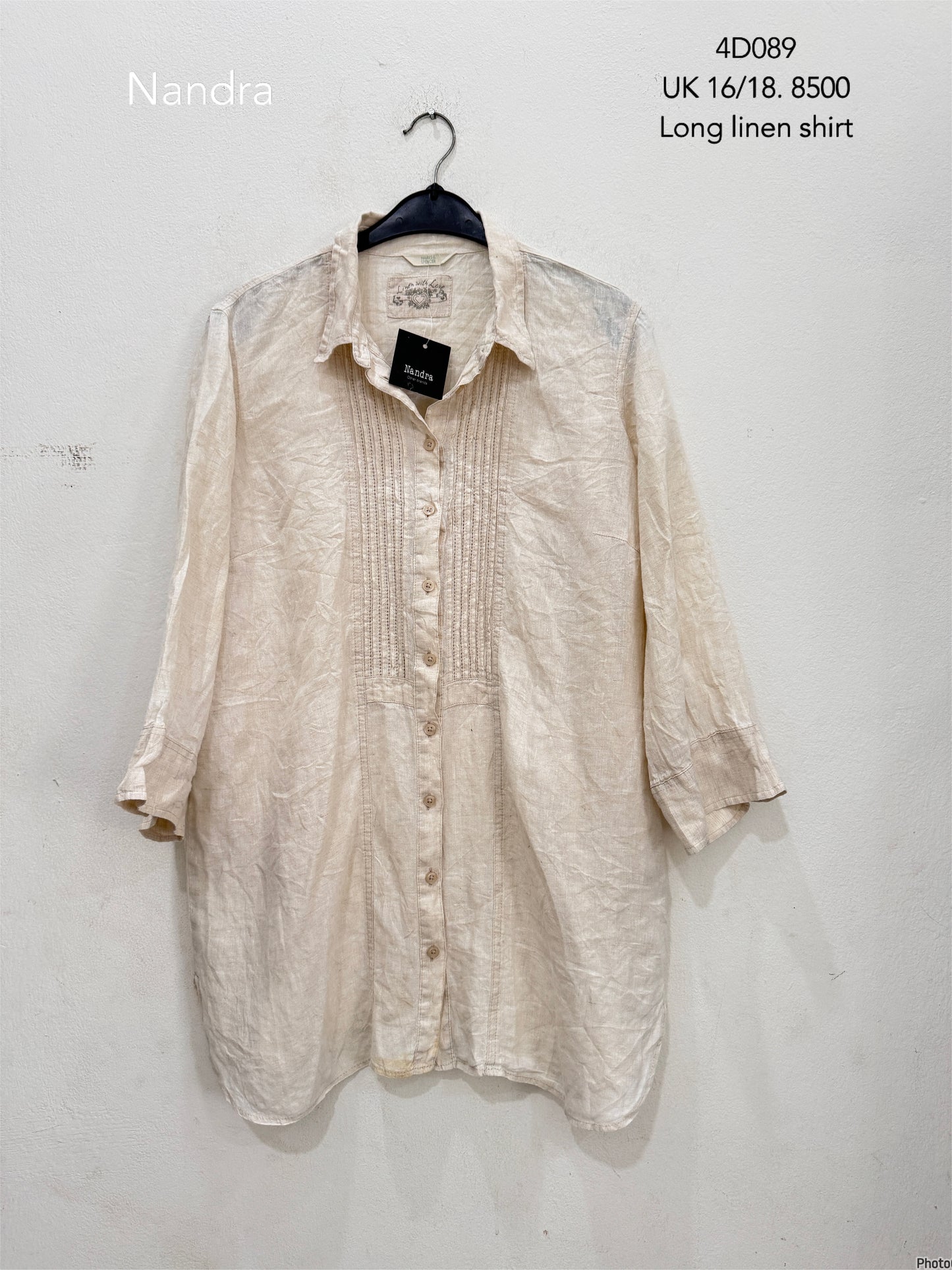 Long linen Shirt