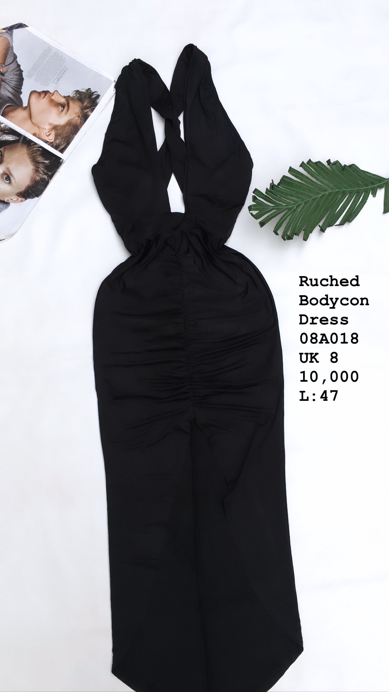 Ruched Bodycon Dress