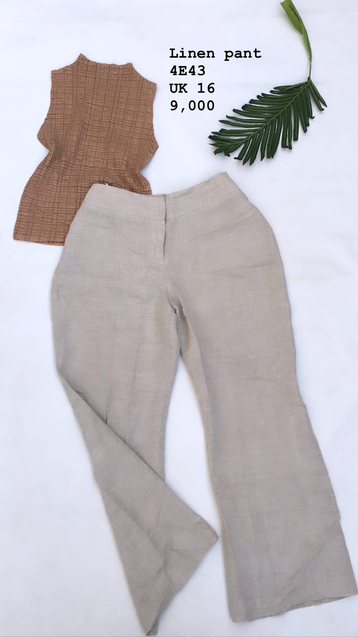 Linen pants