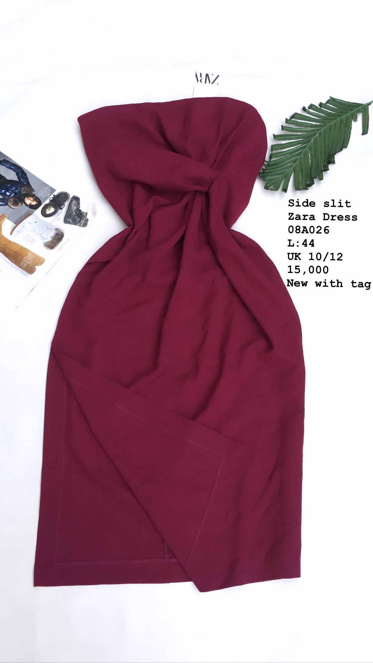 Side Slit Zara Dress