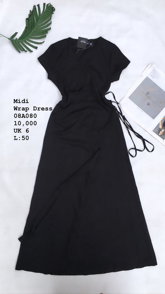 MIDI Wrap Dress