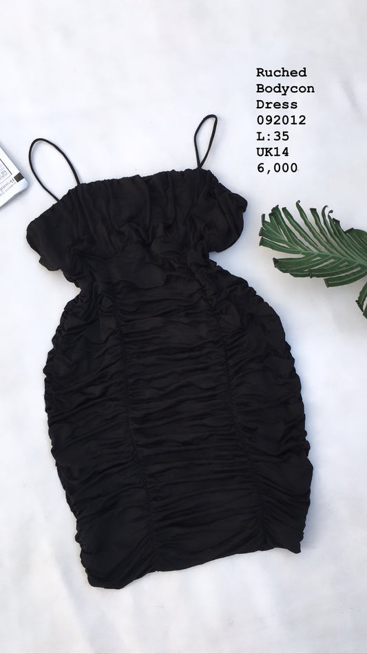 Ruched Bodycon Dress