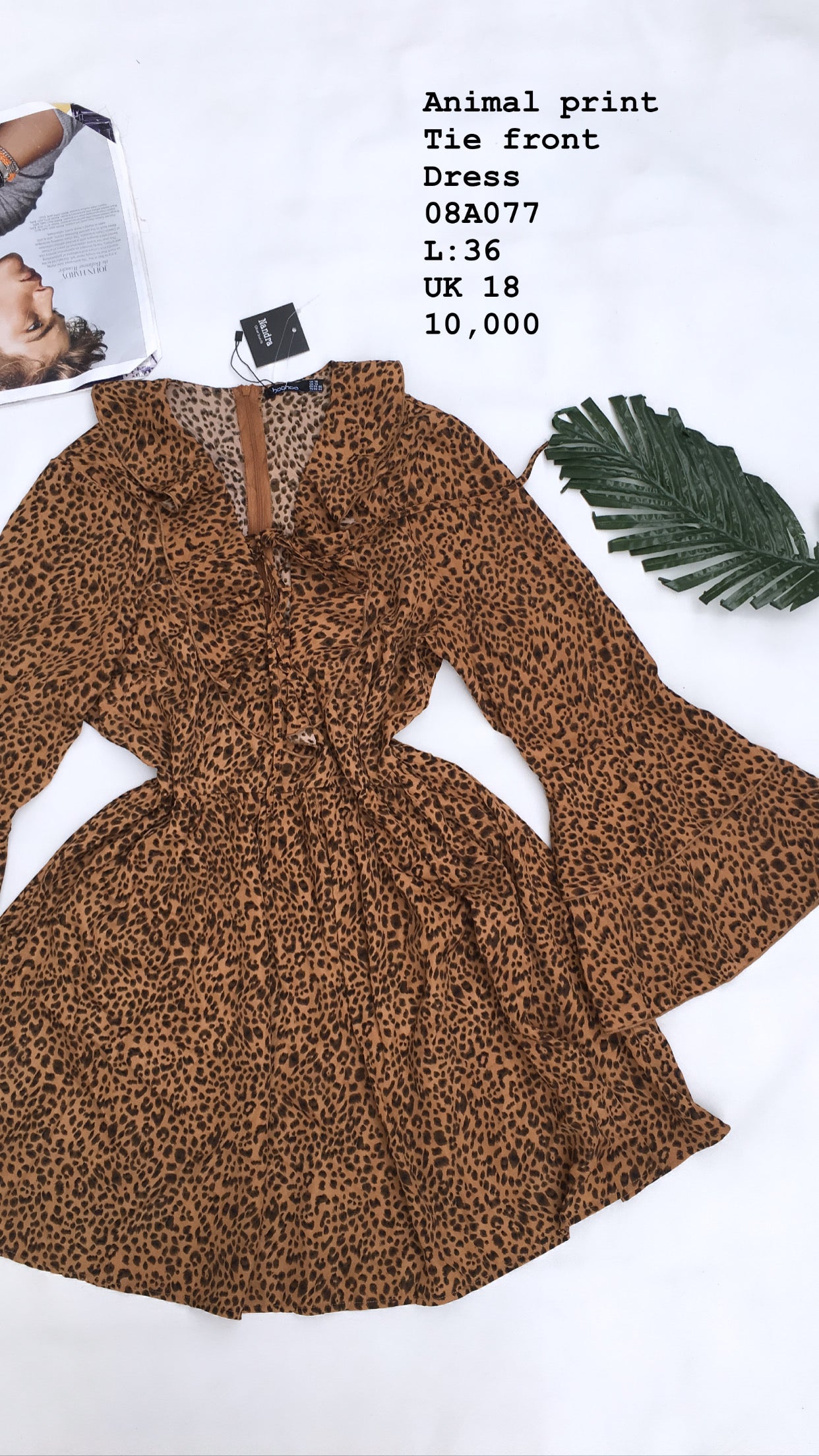 Animal Print Dress