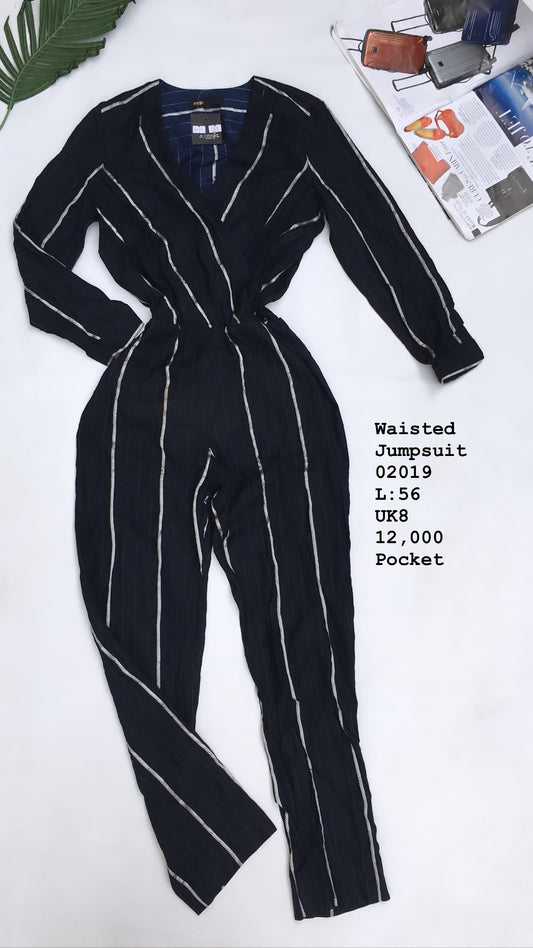 Waisted jumpsuit